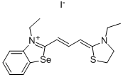 CAS#: 33609-19-7, (2Z)-3-Ethyl-2-[(E)-3-(3-Ethyl-4,5-Dihydro-1,3-Thiazol-3-Ium-2-Yl)Prop-2-Enylidene]-1,3-Benzoselenazole Iodide