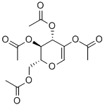 CAS 登录号：3366-47-0， [(2R,3R,4S)-4,5-二乙酰氧基-2-(乙酰氧基甲基)-3,4-二氢-2H-吡喃-3-基]乙酸酯