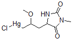 CAS#: 3367-30-4, Chloro-[2-Methoxy-3-(1-Methyl-2,5-Dioxoimidazolidin-4-Yl)Propyl]Mercury