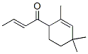 CAS 登录号：33673-71-1， (E)-1-(2,4,4-三甲基-1-环己-2-烯基)丁-2-烯-1-酮