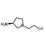 CAS#: 337361-39-4, 2-[(3S)-3-Amino-1-Pyrrolidinyl]Ethanol