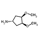 CAS#: 337361-68-9, (1S,3R,4S)-3,4-Dimethoxycyclopentanamine