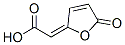 CAS 登录号：3374-46-7， 2-(5-氧代呋喃-2-亚基)乙酸