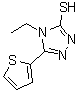 CAS#: 337473-17-3, 4-Ethyl-5-(2-Thienyl)-4H-1,2,4-Triazole-3-Thiol