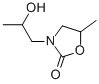 CAS 登录号：3375-84-6， 3-(2-羟基丙基)-5-甲基-2-恶唑烷酮