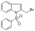 CAS 登录号：337508-54-0， 2-(溴甲基)-1-(苯磺酰基)-1H-吲哚