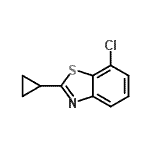 CAS#: 337913-52-7, 7-Chloro-2-Cyclopropyl-1,3-Benzothiazole