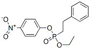 CAS 登录号：3384-91-6， 1-(乙氧基-(2-苯基乙基)磷酰)氧基-4-硝基苯