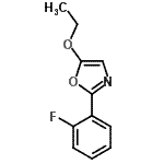 CAS#: 338400-08-1, 5-Ethoxy-2-(2-Fluorophenyl)-1,3-Oxazole