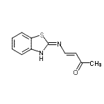CAS#: 33841-47-3, (3E)-4-[(E)-1,3-Benzothiazol-2(3H)-Ylideneamino]-3-Buten-2-One