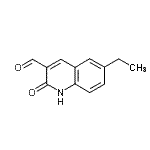 CAS#: 338428-47-0, 6-Ethyl-2-Oxo-1,2-Dihydro-3-Quinolinecarbaldehyde