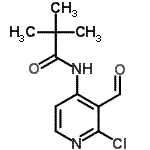 CAS 登录号：338452-91-8， N-(2-氯-3-甲酰基-4-吡啶基)-2,2-二甲基丙酰胺