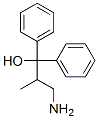CAS 登录号：33860-73-0， 3-氨基-2-甲基-1,1-二苯基丙烷-1-醇盐酸盐