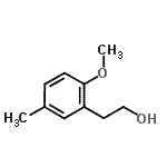 CAS 登录号：33875-89-7， 2-(2-甲氧基-5-甲基-苯基)乙醇