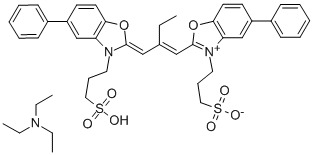 CAS#: 33898-60-1, 3,3'-Disulfopropyl-5,5'-Diphenyl-9-Ethyloxacarbocyanine Triethylammonium Salt