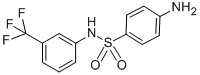 CAS 登录号：339-40-2， 4-氨基-N-(3-三氟甲基-苯基)-苯磺酰胺