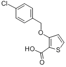 CAS#: 339009-58-4, 3-[(4-Chlorobenzyl)Oxy]-2-Thiophenecarboxylic Acid