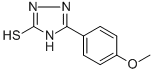 CAS 登录号：33901-36-9， 5-(4-甲氧基苯基)-1,2-二氢-1,2,4-三唑-3-硫酮