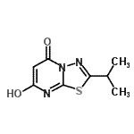 CAS#: 339012-62-3, 7-Hydroxy-2-Isopropyl-5H-[1,3,4]Thiadiazolo[3,2-a]Pyrimidin-5-One