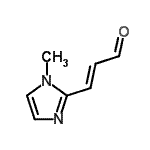 CAS 登录号：339365-28-5， (2E)-3-(1-甲基-1H-咪唑-2-基)丙烯醛