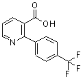 CAS 登录号：339538-65-7， 2-[4-(三氟甲基)苯基]烟酸