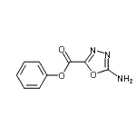 CAS 登录号：339549-13-2， 苯基5-氨基-1,3,4-恶二唑-2-羧酸酯