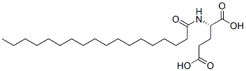 CAS 登录号：3397-16-8， N-(1-氧代十八烷基)-L-谷氨酸