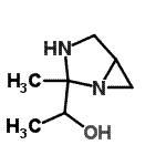 CAS 登录号：340233-00-3， 1-(2-甲基-1,3-二氮杂双环[3.1.0]己-2-基)乙醇