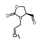 CAS#: 340256-53-3, (4S)-3-Allyl-2-Oxo-1,3-Oxazolidine-4-Carbaldehyde