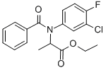 CAS 登录号:34029-27-1, 2-(苯甲酰基-3-氯-4-氟苯胺基)丙酸乙酯