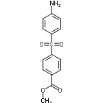 CAS 登录号：34037-45-1， 甲基4-[(4-氨基苯基)磺酰基]苯甲酸酯