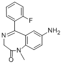 CAS 登录号：34084-50-9， 7-氨基氟硝西泮