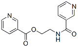 CAS 登录号:34104-46-6, 2-(吡啶-3-羰基氨基)乙基吡啶-3-羧酸酯