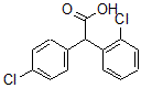 CAS 登录号：34113-46-7， 2-(2-氯苯基)-2-(4-氯苯基)乙酸