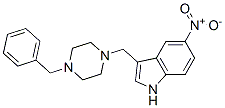 CAS 登录号：3414-72-0， 5-硝基-3-[[4-(苯基甲基)哌嗪-1-基]甲基]-1H-吲哚