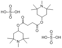 CAS 登录号：34144-82-6， 琥甲哌酯硫酸盐