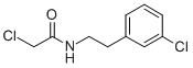 CAS 登录号：34162-15-7， 2-氯-N-[2-(3-氯苯基)乙基]乙酰胺