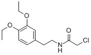 CAS 登录号：34162-19-1， 2-氯-N-[2-(3,4-二乙氧基-苯基)-乙基]-乙酰胺