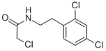 CAS 登录号：34162-22-6， 2-氯-N-[2-(2,4-二氯-苯基)-乙基]-乙酰胺