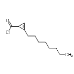 CAS 登录号：341996-53-0， 2-辛基-2-环丙烯-1-甲酰氯