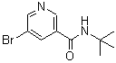 CAS 登录号：342013-78-9， 5-溴-N-叔丁基烟酰胺
