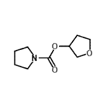 CAS#: 342019-32-3, Tetrahydro-3-Furanyl 1-Pyrrolidinecarboxylate