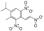CAS#: 34210-02-1, 4-Methyl-1,3-Dinitro-2-[(E)-2-Nitroethenyl]-5-Propan-2-Ylbenzene
