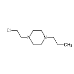 CAS 登录号：342403-10-5， 1-(2-氯乙基)-4-丙基哌嗪