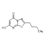 CAS#: 342592-42-1, 2-Butyl-7-Hydroxy-5H-[1,3,4]Thiadiazolo[3,2-a]Pyrimidin-5-One