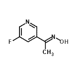 CAS 登录号：342602-56-6， (1E)-1-(5-氟-3-吡啶基)-N-羟基乙烷亚胺