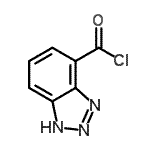 CAS#: 342617-11-2, 1H-Benzotriazole-4-Carbonyl Chloride