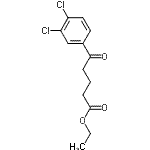 CAS 登录号：342636-46-8， 乙基5-(3,4-二氯苯基)-5-氧代戊酸酯