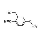CAS 登录号：342816-20-0， 2-(羟基甲基)-4-甲氧基苯甲腈