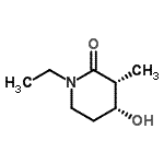 CAS#: 343138-40-9, (3R,4R)-1-Ethyl-4-Hydroxy-3-Methyl-2-Piperidinone